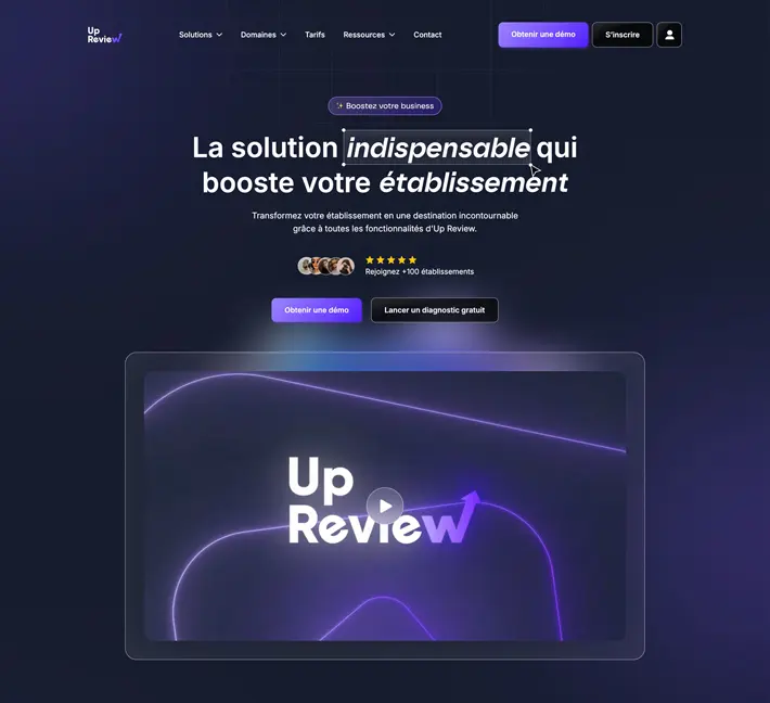 Preview site Up Review